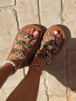 Sandales LUCCIA leopard