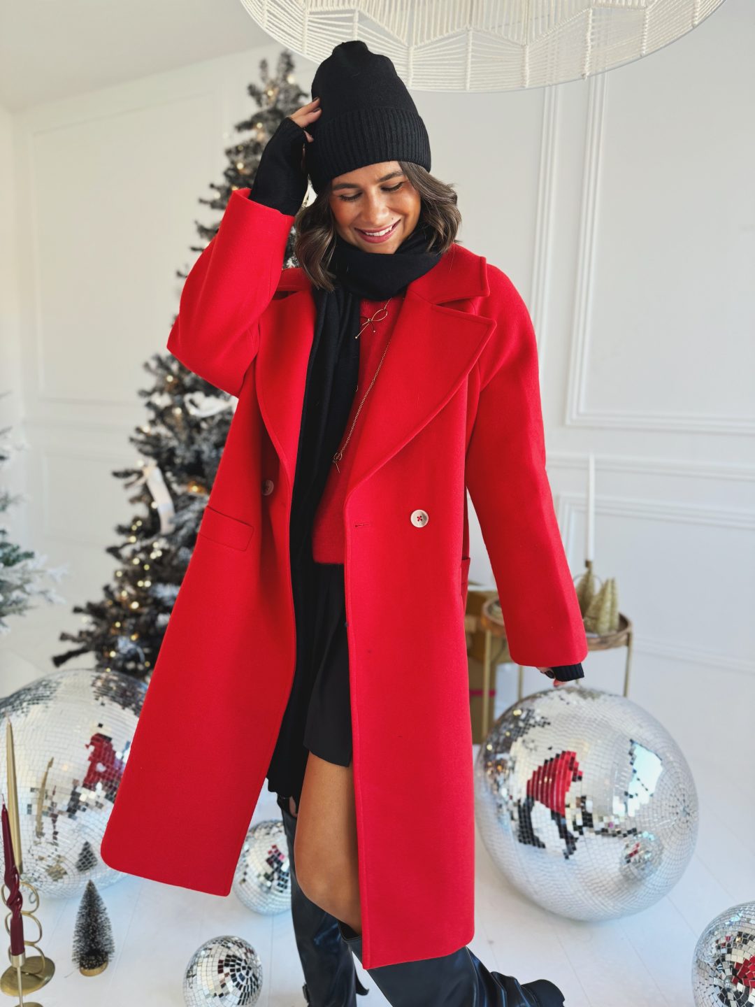 Manteau BRITISH rouge