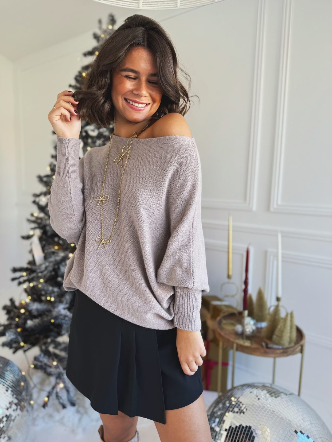 Pull CHARLOTTE taupe – Image 3