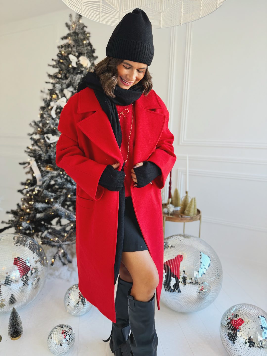 Manteau BRITISH rouge – Image 2