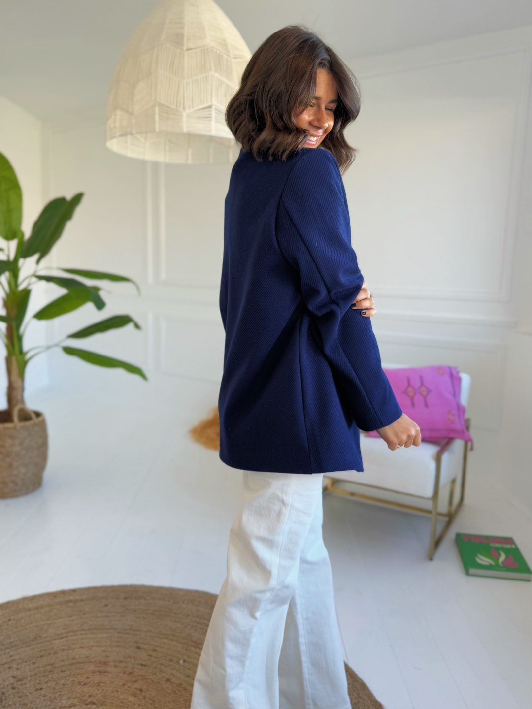 Blazer LAURENT marine – Image 3