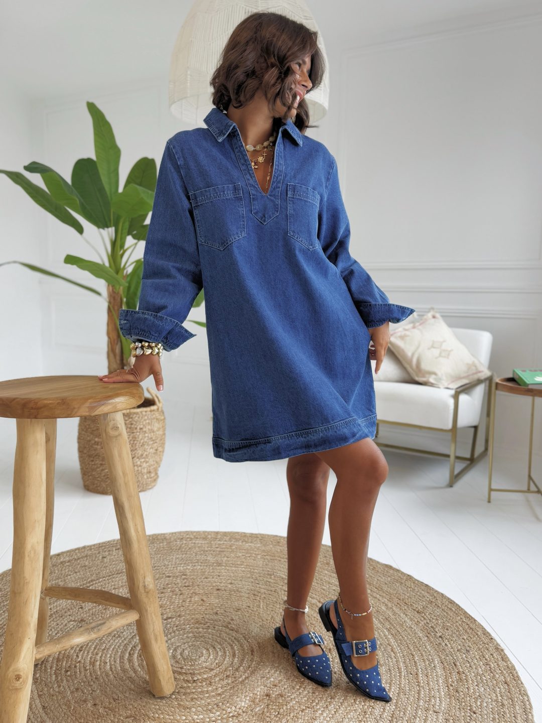 Robe ROMA en jean – Image 3