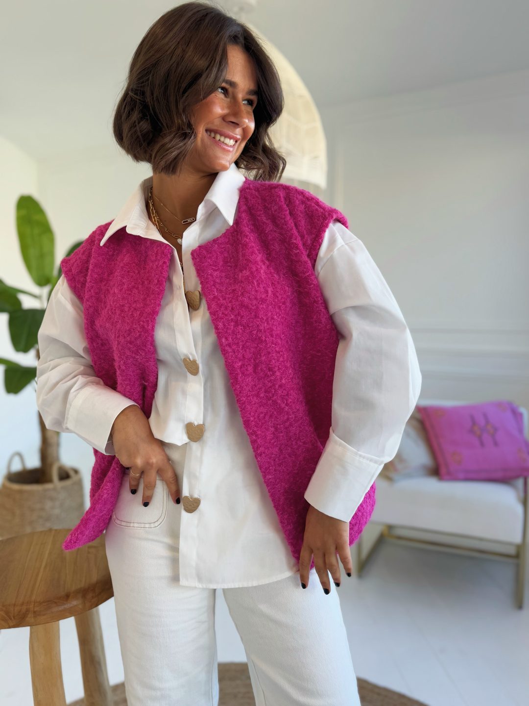 Veste EMILIE fuchsia – Image 3