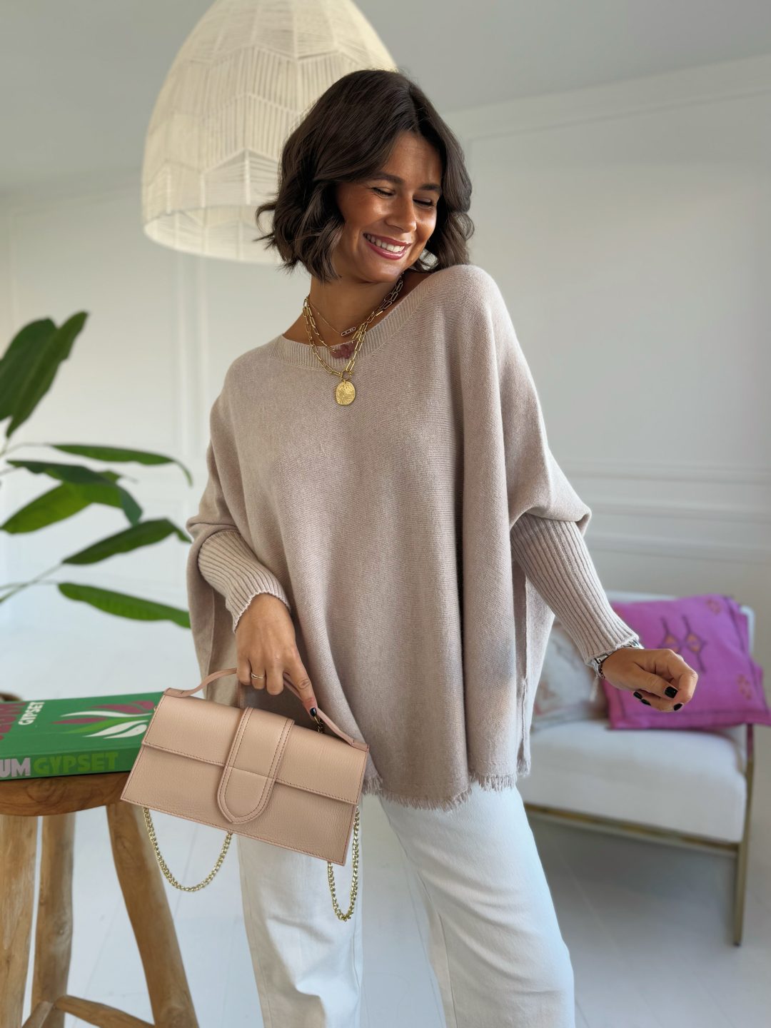 Pull LOUISETTE beige – Image 2