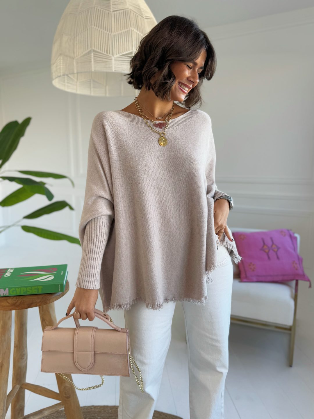 Pull LOUISETTE beige