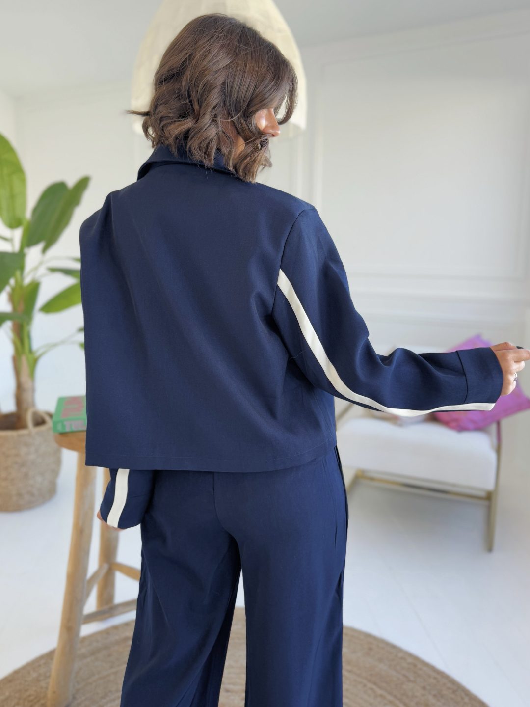 Pantalon NAVY marine – Image 3