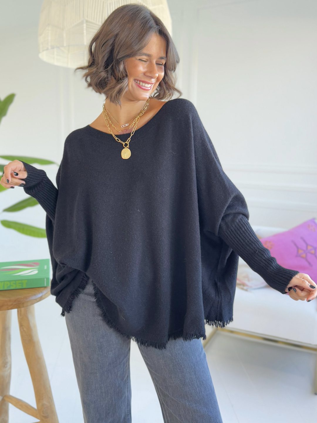 Pull LOUISETTE noir – Image 2