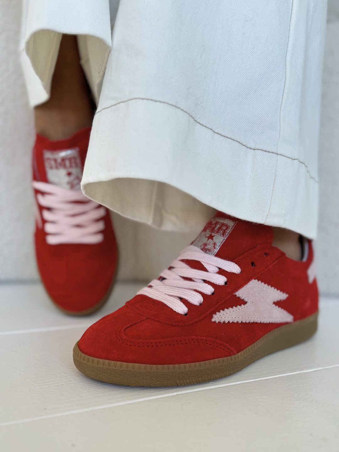 SMR sneakers ASLAN rouge/rose