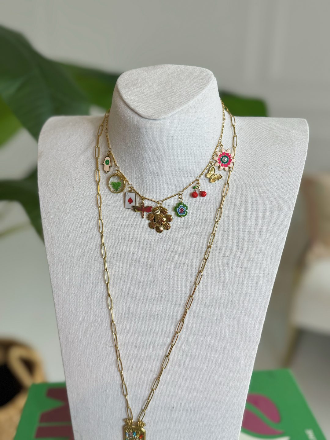 Collier pampilles MARGUERITE – Image 2