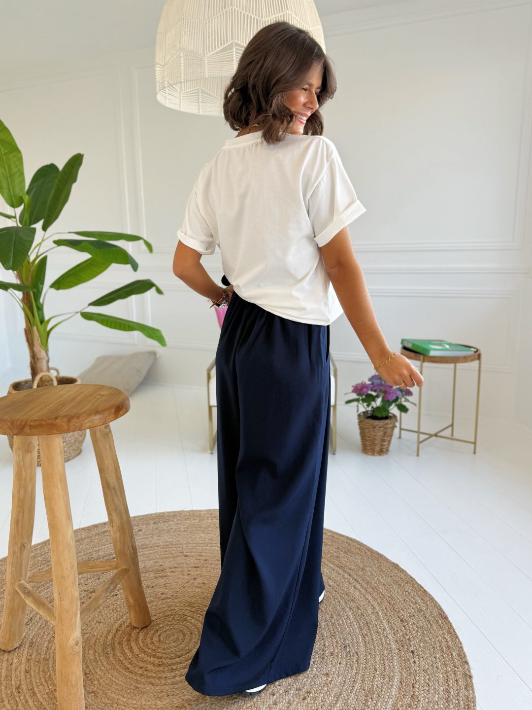 Pantalon JOSEPH marine (pré-commande) – Image 3